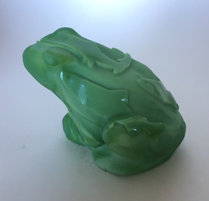 Kelsey Murphy Carved Frog